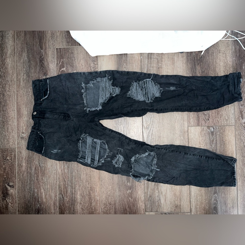 black bdg ripped jeans
